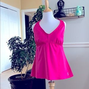 TYR Swim top with a crisscross back.